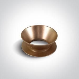 Reflector ring - pinkish brass
