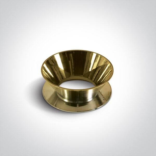 Reflector ring - shining gold
