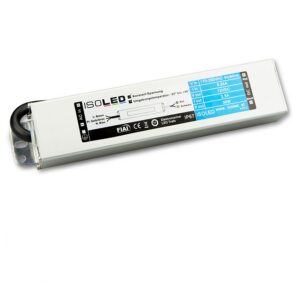 LED transformer 12V/DC, 0-30W slim, IP66