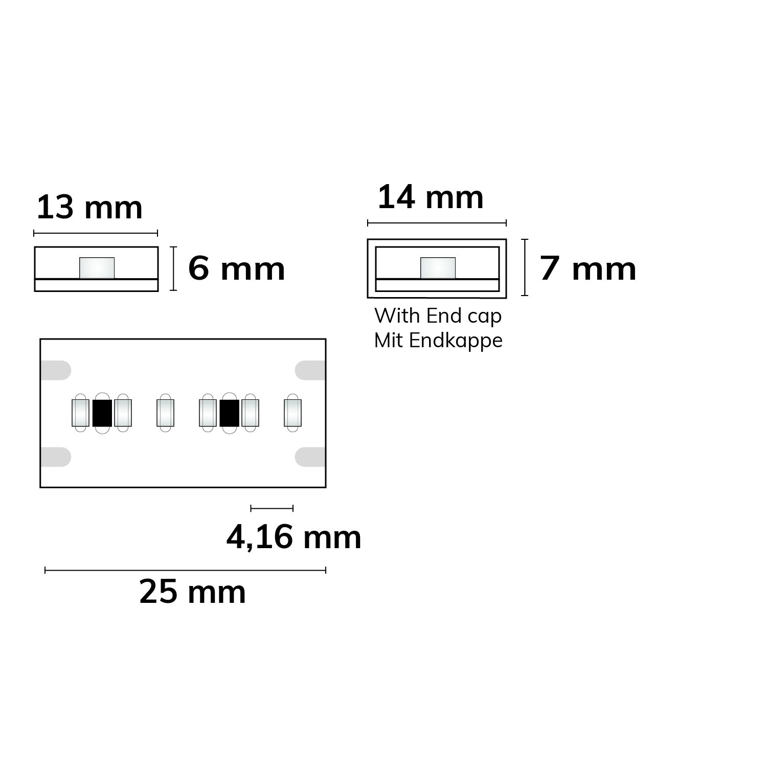 LED AQUA927 flex stripe, milky, 24V DC, 10W 800lm/m IP67, 2700K, 5m roll, 240LED/m - Image 2