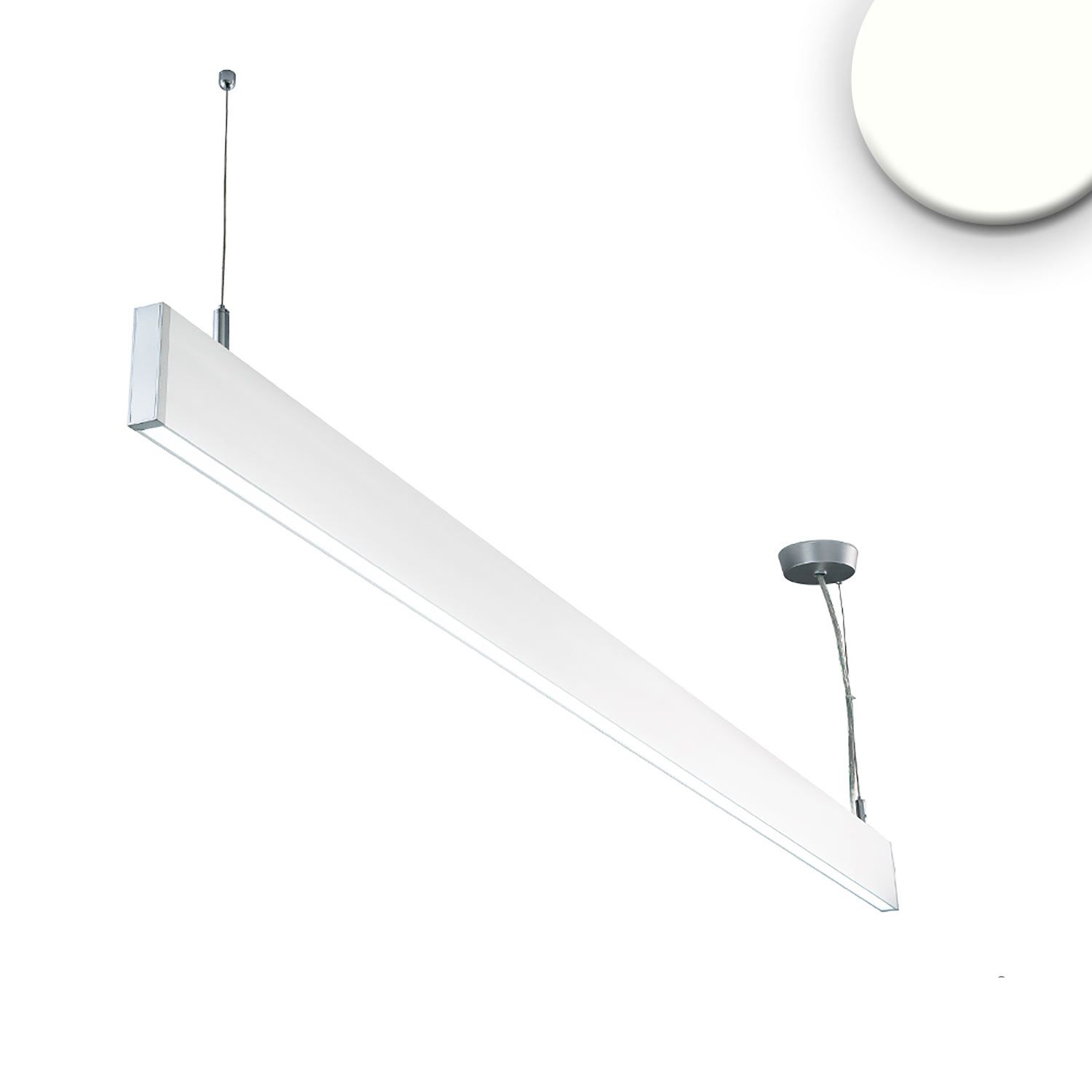 Z-LINE MODULAR Pendant lamp 120cm LED 40W 4000K 3300lm white - Image 2