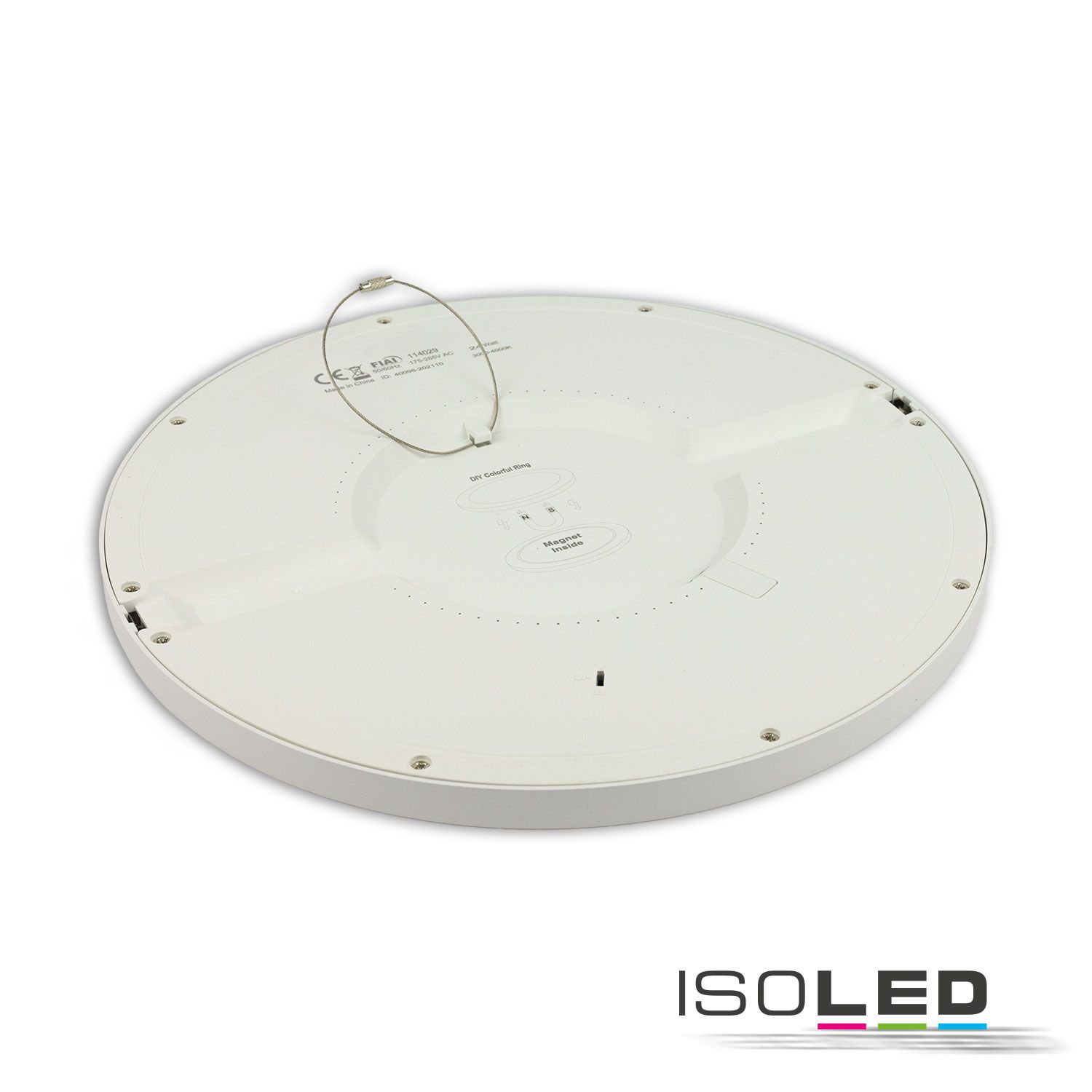29cm LED surface mount/recessed light Slim Flex, 24W, black, ColorSwitch 3000K|3500K|4000K - Image 4