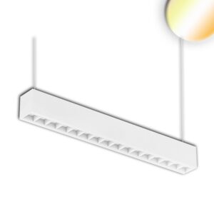 Surface/pendant lamp LINE 60CM 20W LED 100° 3000K/3500K/4000K 2000lm white