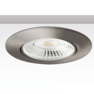 Installation frame Ion round, hole cutout 73mm, satin nickel, for GU10/MR16 spots