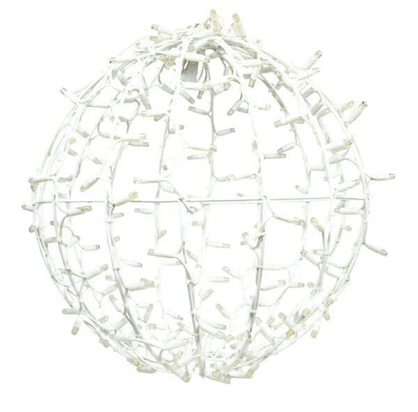 PROSYSTEM 3D Valguspall 50cm 158LED 3000K soe valge, valge kaabel, jätkatav