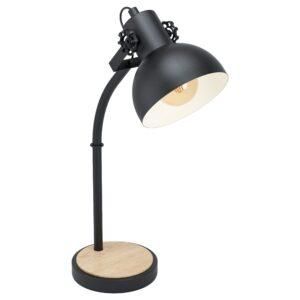 Desk lamp Lubenham 57cm 1xE27 base black