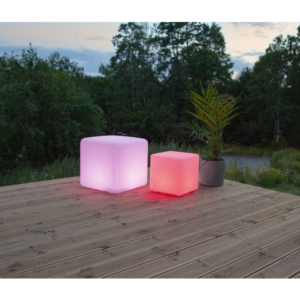Remote control light cube TWILIGHTS 30cm 2in1-color changing +white