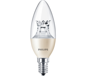Philips LED Bulb Cande E14 6W 470lm 2700K dimmable DimTone DiamondSpark