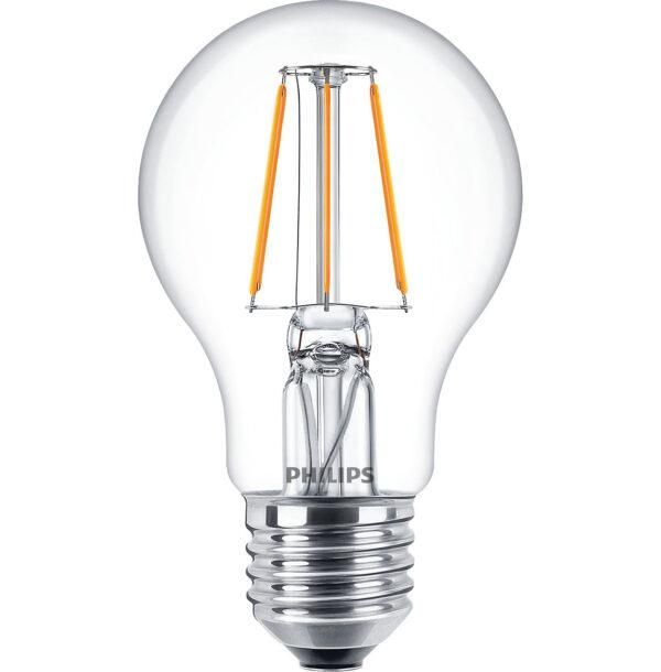 Philips CLASSIC LED bulb E27 4.3W 470lm 2700K