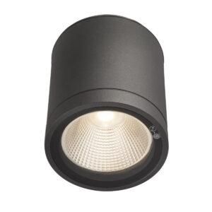 ANSELL FURIA™ surface cylinder downlight LED 10W 3000K 719lm IP55 grey