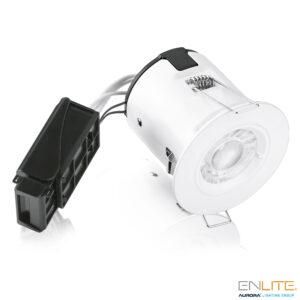 ENLITE ISOPROkit IP65 light with GU10 bulb 5W 3000K 500lm White
