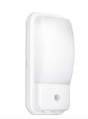 Wall Light Bulkhead UTILITEX™ 10W PIR IP65 LED Security 10W 4000K 880lm IP65 White