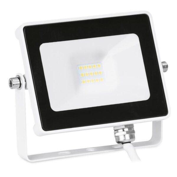 NEW Enlite QuaZar™ 10W IP65 Slim LED Floodlight 4000K 900lm 120° white