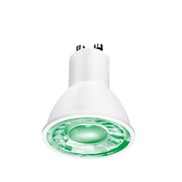AURORA ICE™ LED pirn GU10 3W 60° roheline