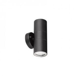 WALLE™ GU10 IP44 fixed up&down wall light dimmable black