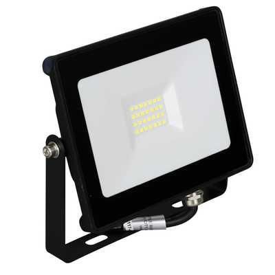 ENLITE QuaZar™ Slim LED Flood Light 20W 3000K 1800lm 120° black