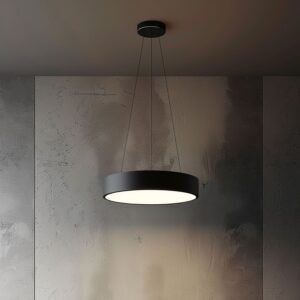 LED Pendant lamp DN400 20W|30W IP44 2700|3000|4000K 3600lm dimmable black