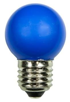 LED bulb GolfBall E27 1W 190° blue