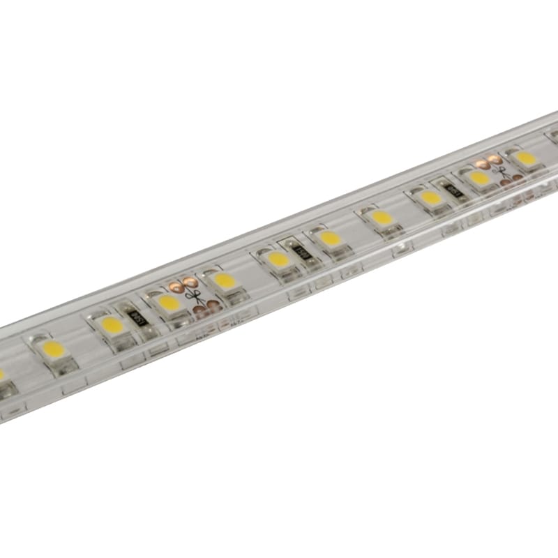 LED Strip | 24V | 120 LED/m 3528 | 5 meter | IP67 | 3000K - Image 2