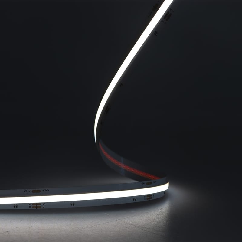 10mm TW COB LED strip 24V 15W/m 1525lm/m TW 2200K-6000K - Image 3