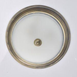 Ceiling lamp ARIADNA 38cm 3xE27 white/antique brass