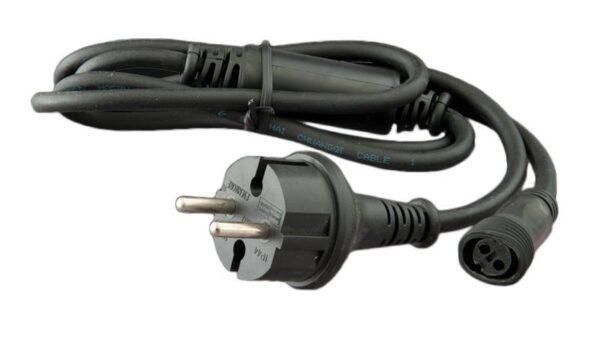 PROSYSTEM Power Cable 1.5m 2A 230V IP65 black