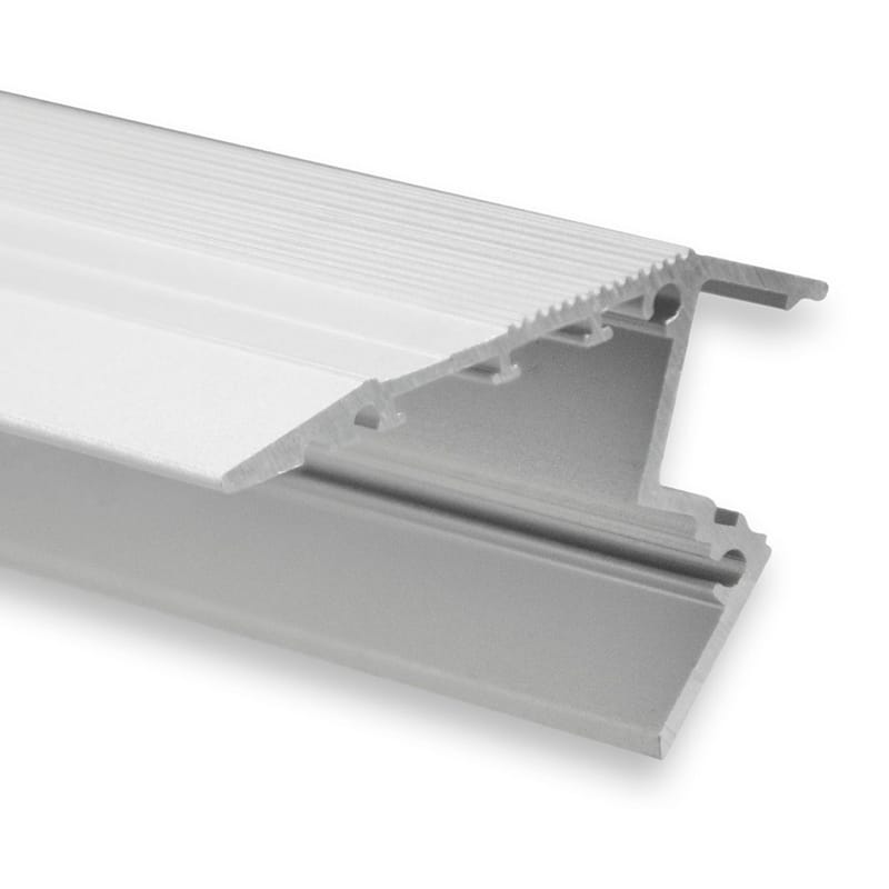 LED stair profile STAIRS13, anodized 200cm