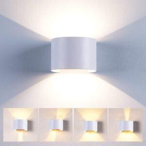 Wall Lamp ROUND 13.5x11.4x10cm 6W 3000K White Dim