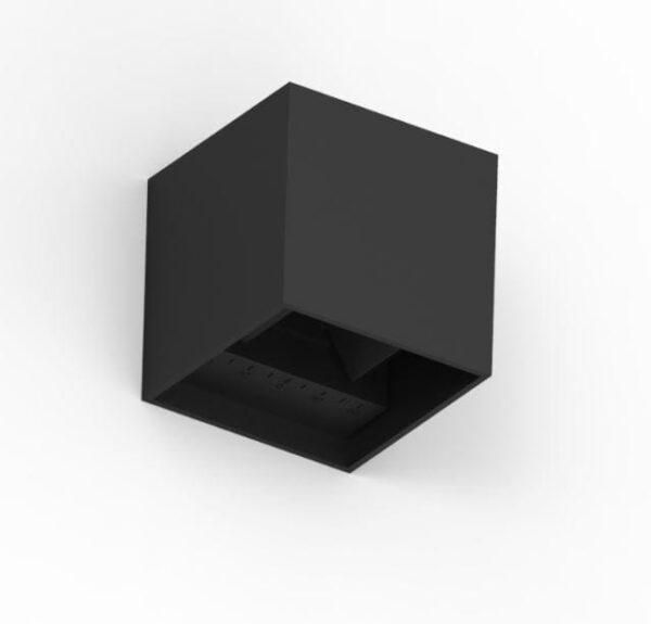 Wall Lamp CUBE 10x10x10cm 6W 2700K Dimmable Black