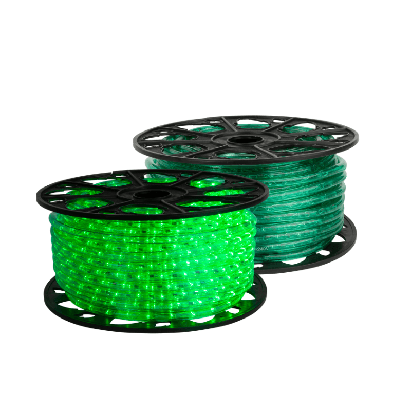 neon green led rope lights