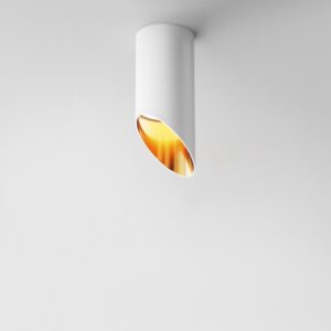 Ceiling lamp Lipari 15 white and gold