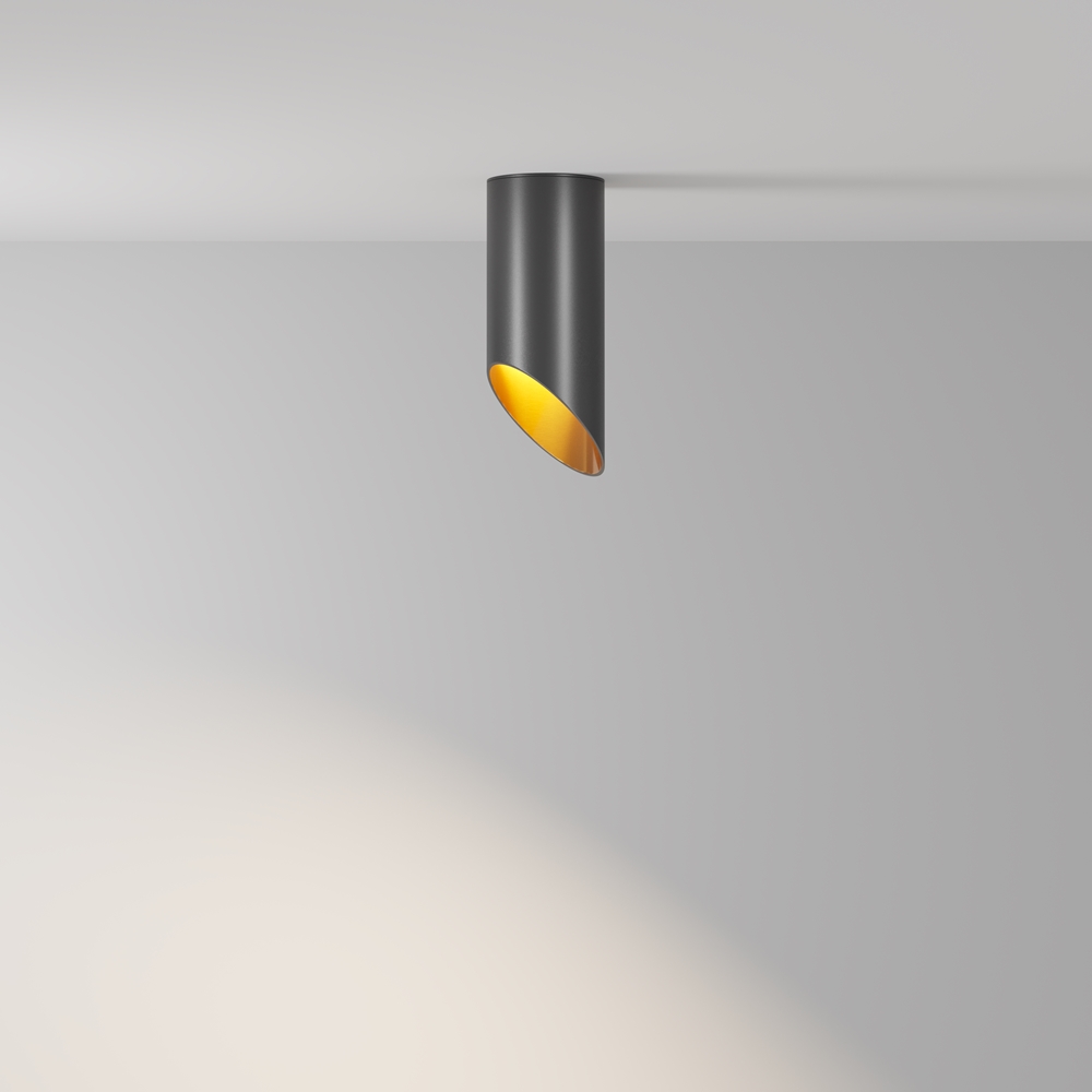 Ceiling lamp Lipari 15 G10 Black and gold - Image 3