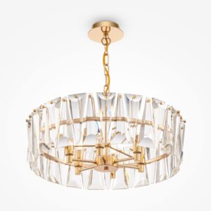 Pendant lamp Puntes 52cm gold