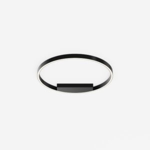 Ceiling lamp Rim 60cm dimmable LED, black