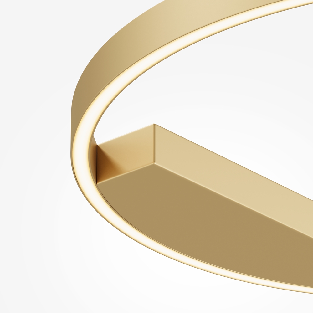 Ceiling lamp Rim 60cm CCT DIM Brass - Image 4