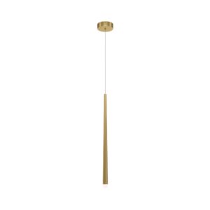 Pendant lamp Cascade LED 6W 700lm Brass