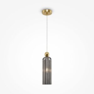 Pendant lamp Antic E14 smoky