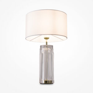 Table lamp Muse 52cm gold/white