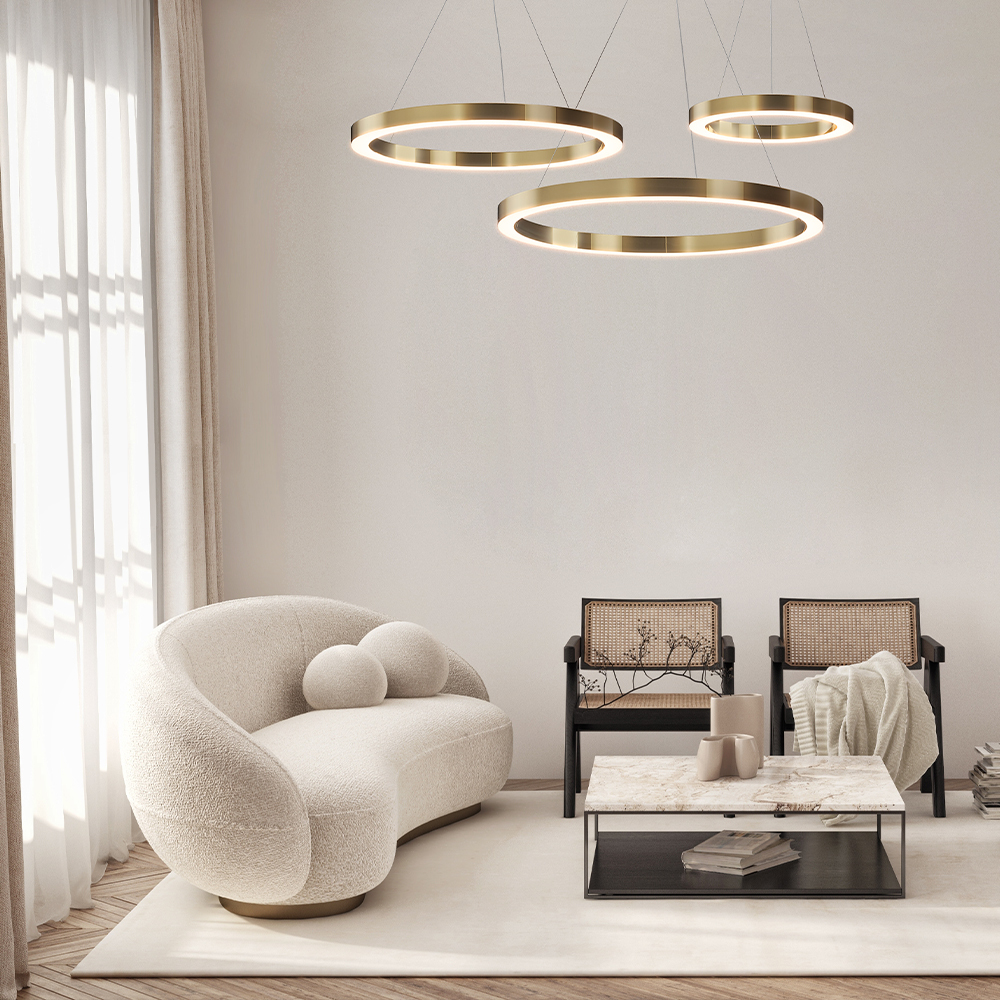 MOD415PL-L36BS4K pendant ring lamp led 40cm 1 5