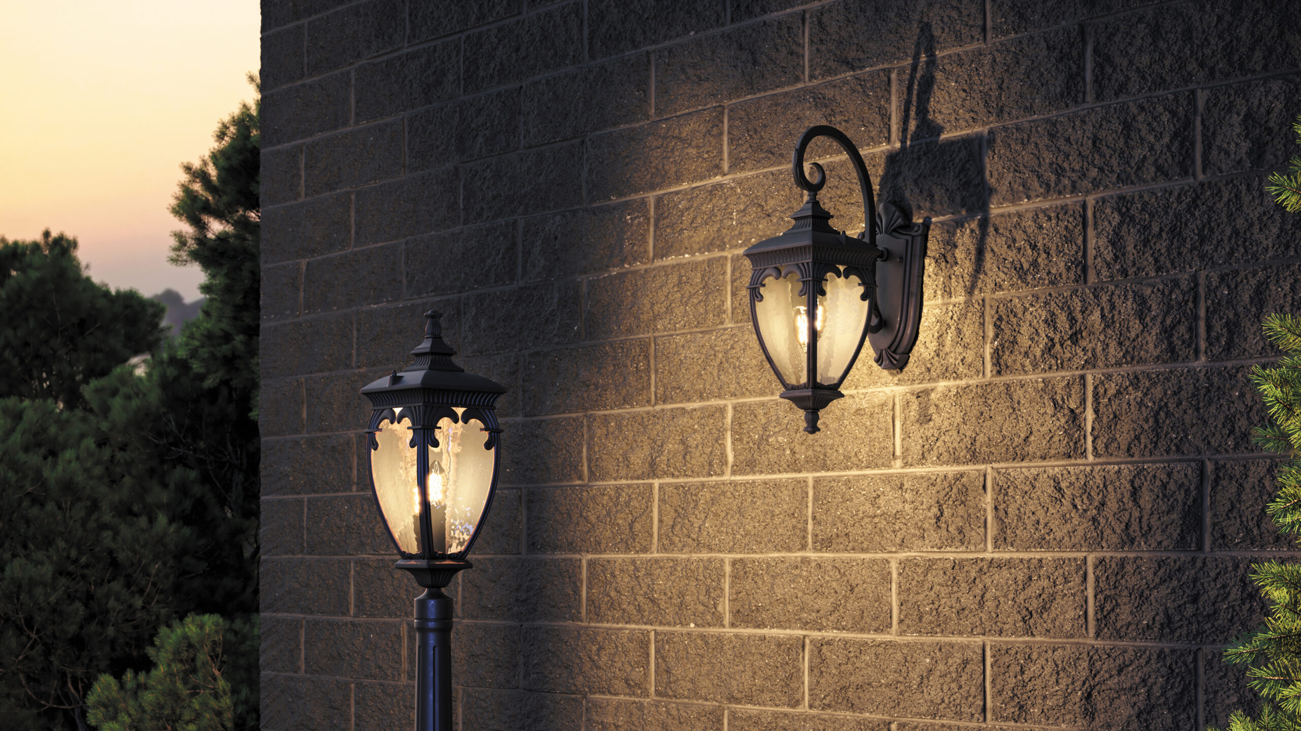 Wall lamp Fleur Antique bronze - Image 8