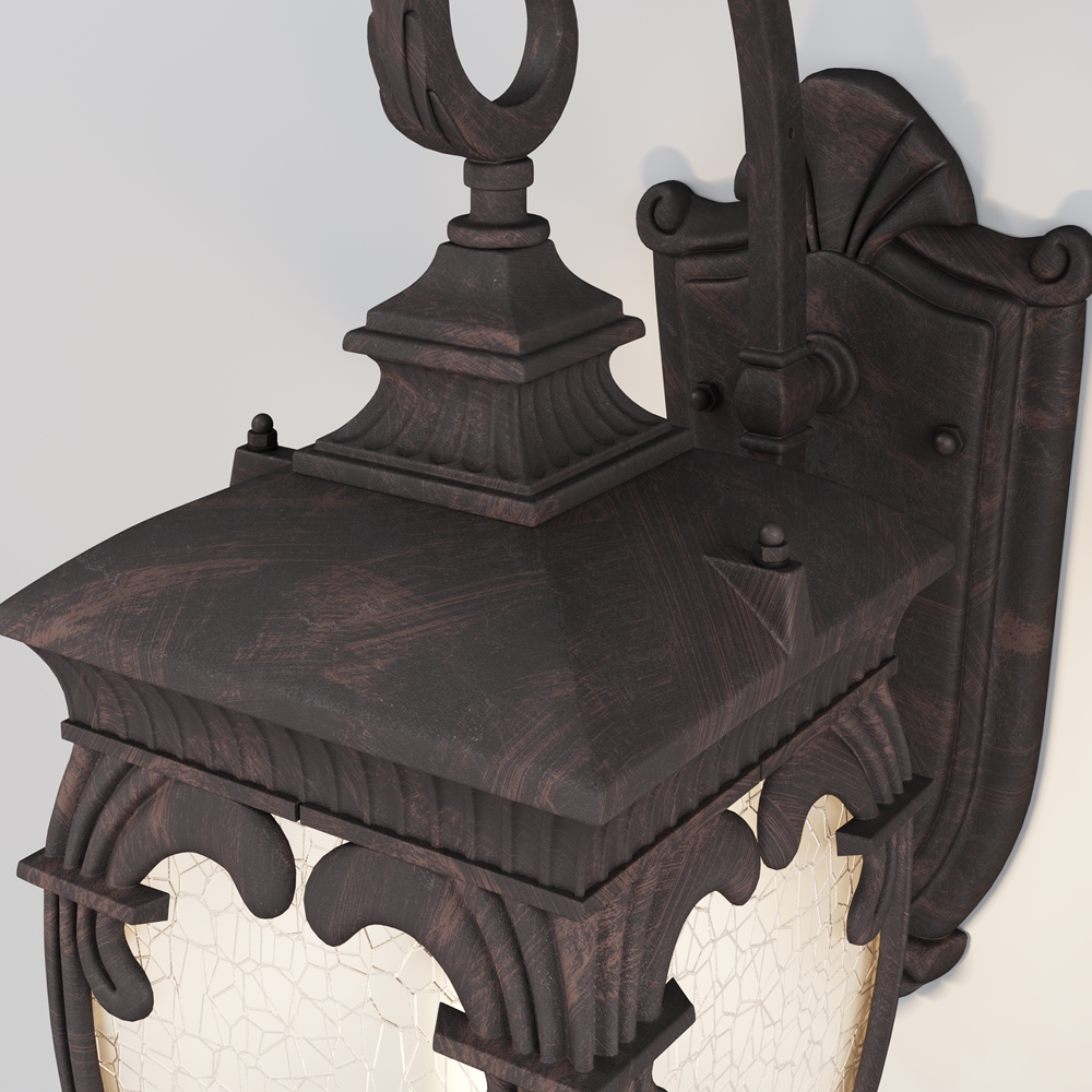 Wall lamp Fleur Antique bronze - Image 2