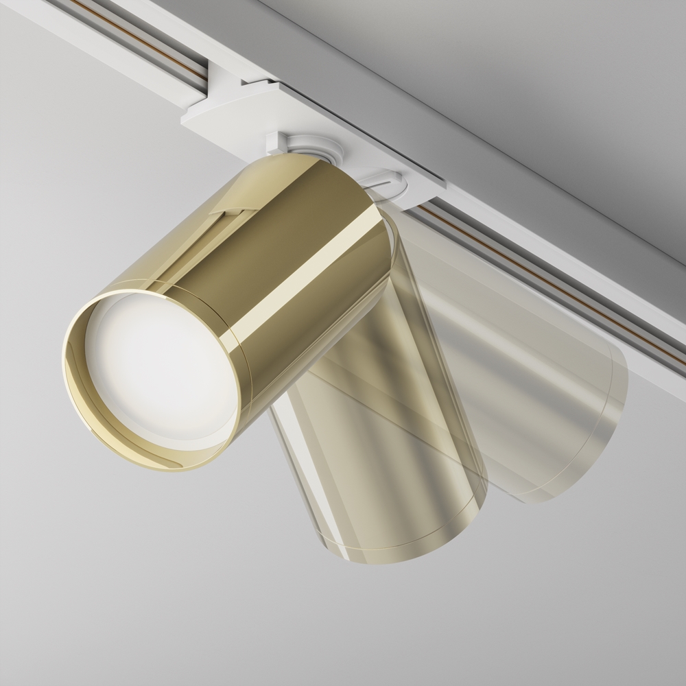 Track Lighting Focus S gold/white - Image 2
