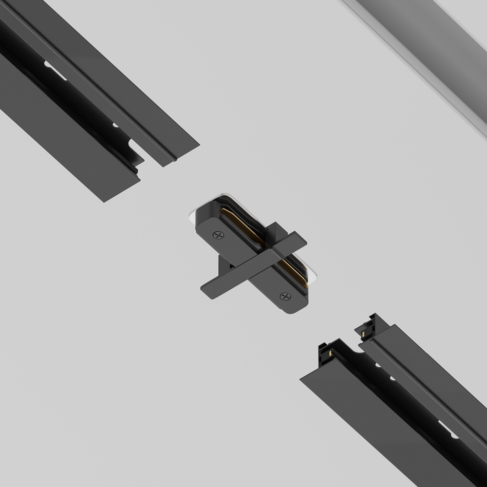 Maytoni 1F straight connector for recessed tracks - Image 5