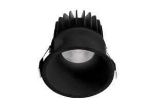 IP54 SELENE/CANDRY LED 10W 3000K 600lm Black recessed lamp