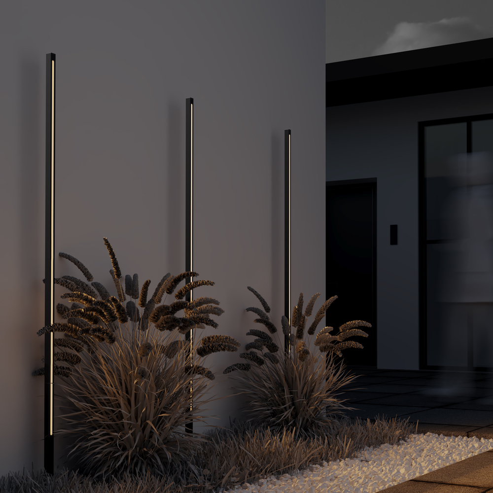 Landscape lighting POLE 1.6m LED IP65 Graphite Grey - Image 9