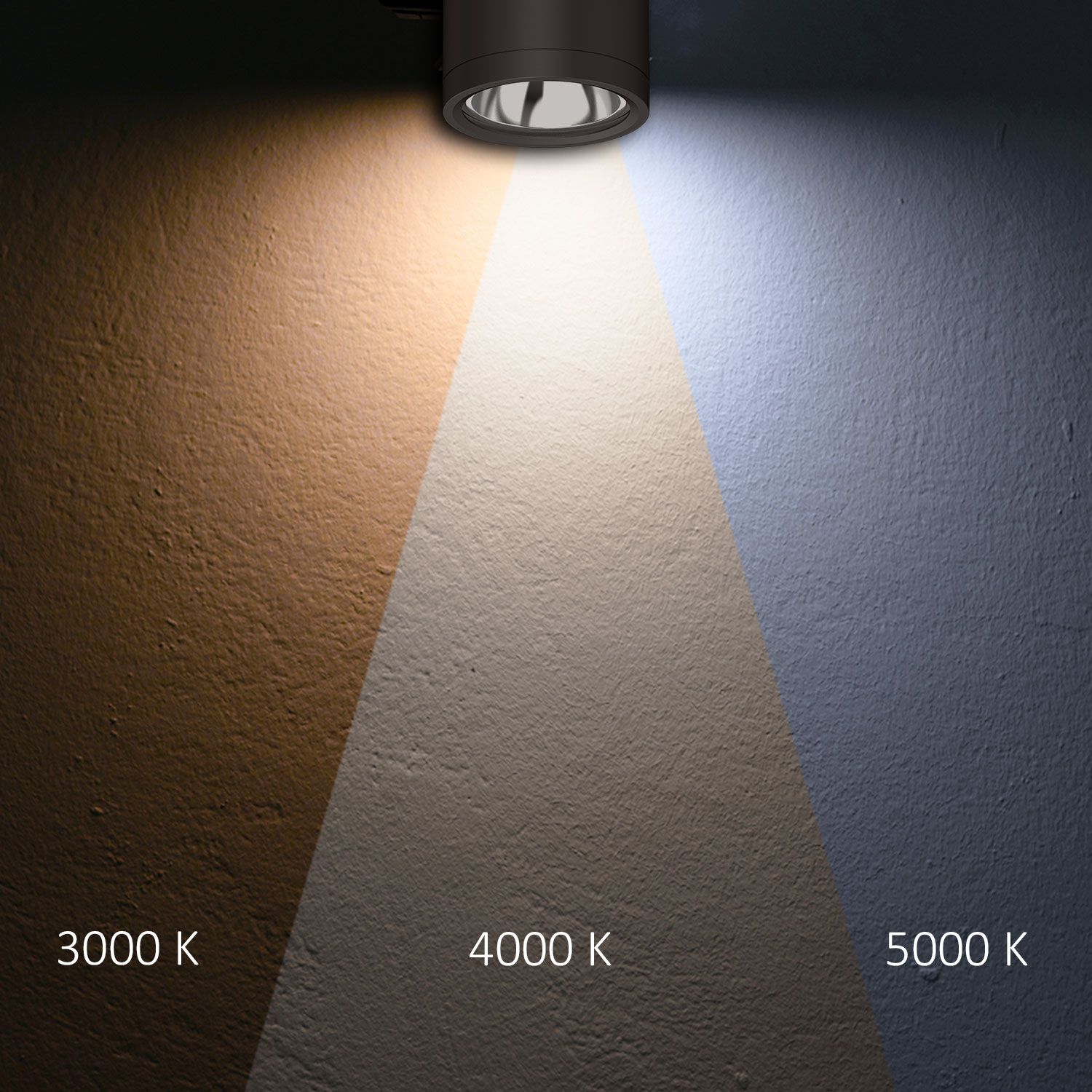 IP65 Surface downlight LED 10W 915lm 70° black - Image 5