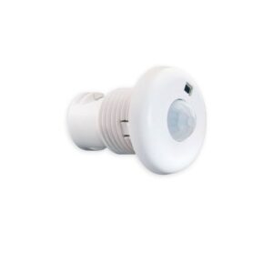 DALI-2 Mini PIR built-in motion/light sensor, detection H: 2.5m, requires DALI bus voltage, white
