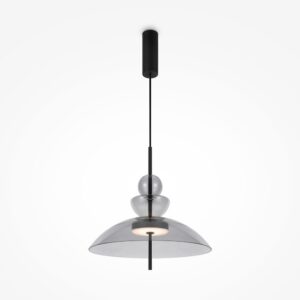 Pendant lamp Bangkok LED 12W 3000K 1300lm 120° 40cm Smoky Black