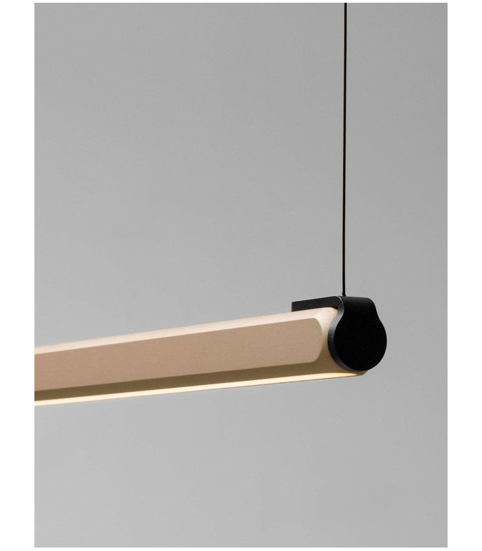 28W LED Pendant Light 123cm LIOS Mocha Dimmable