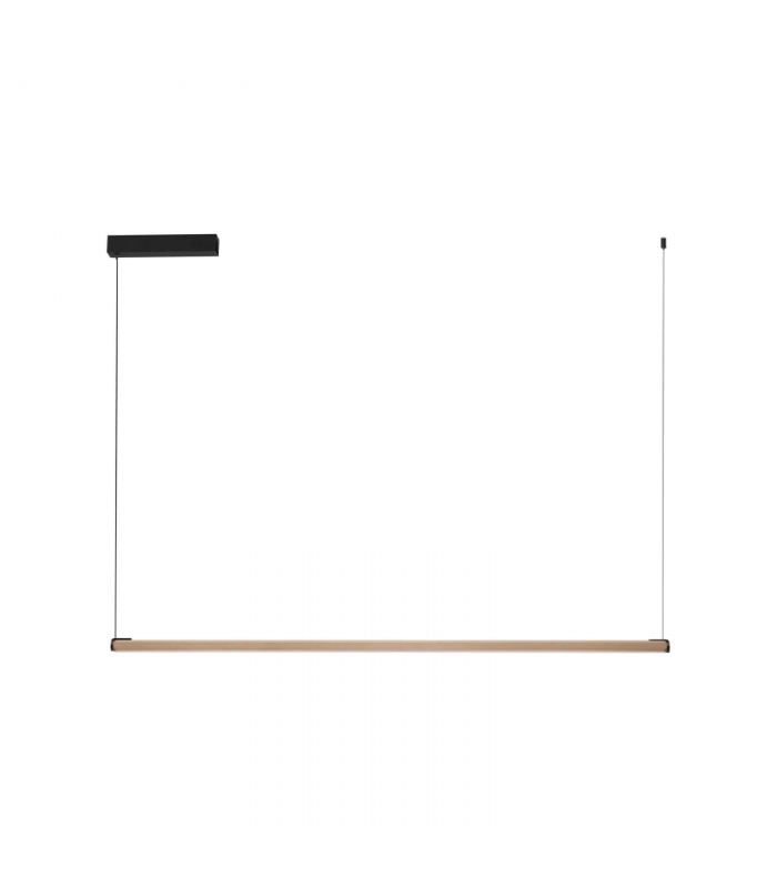 28W LED Pendant Light 123cm LIOS Mocha Dimmable - Image 2